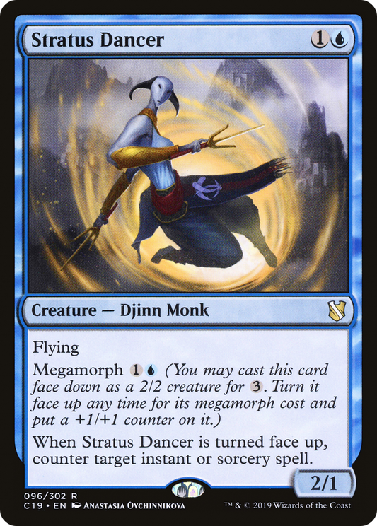 Stratus Dancer (C19-096) - Commander 2019 - Premium MTG Single from Wizards of the Coast - Just $0.08! Shop now at Game Crave Tournament Store