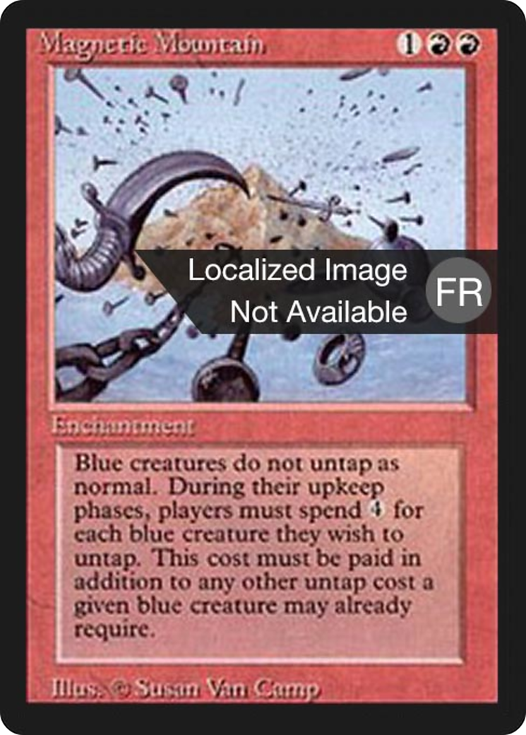 Magnetic Mountain (FBB-163) - Foreign Black Border - Premium MTG Single from Wizards of the Coast - Just $1.20! Shop now at Game Crave Tournament Store