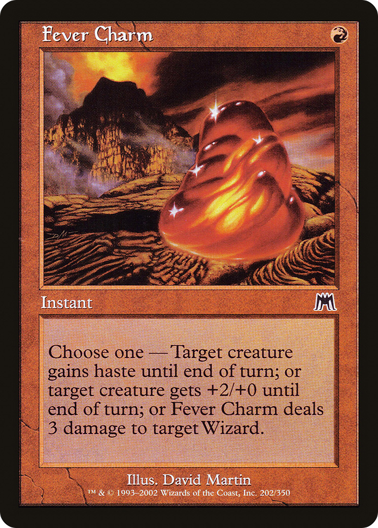 Fever Charm (ONS-202) - Onslaught Foil - Premium MTG Single from Wizards of the Coast - Just $0.09! Shop now at Game Crave Tournament Store