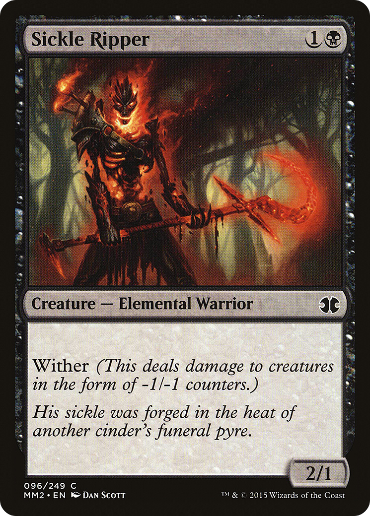 Sickle Ripper (MM2-096) - Modern Masters 2015 Foil - Premium MTG Single from Wizards of the Coast - Just $0.08! Shop now at Game Crave Tournament Store