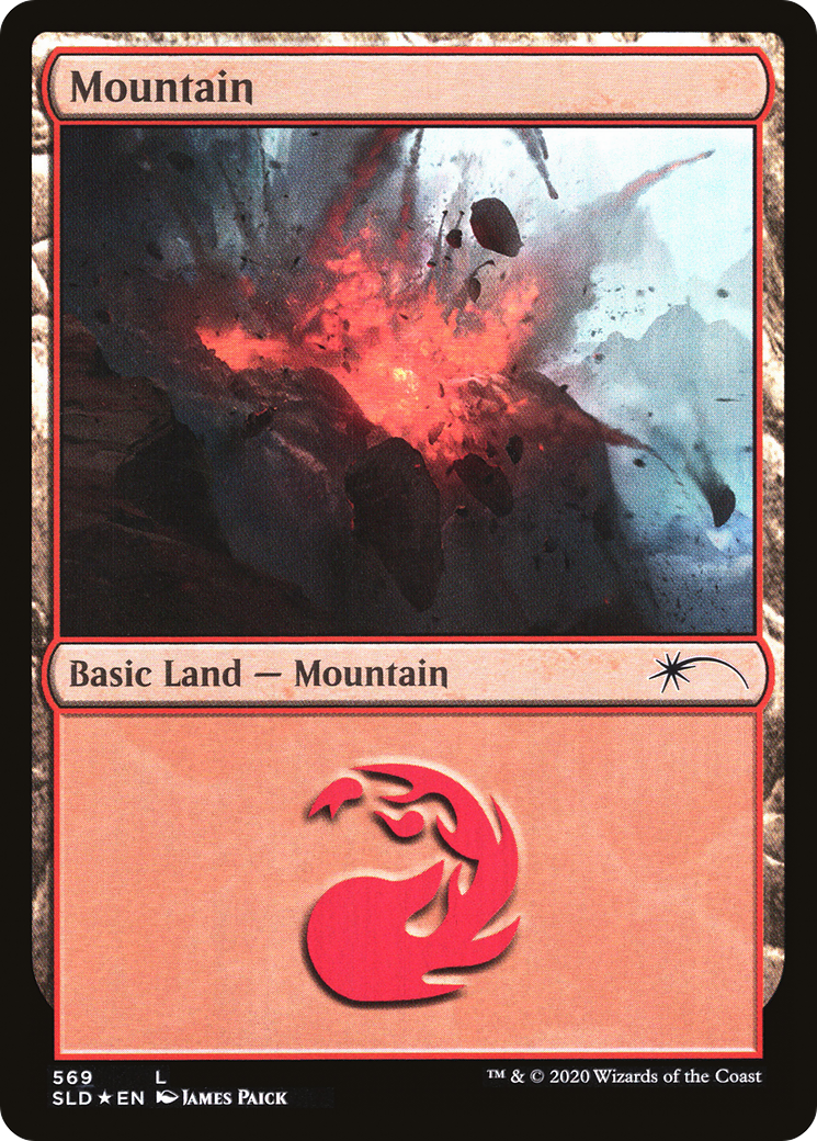 Mountain (SLD-569) - Secret Lair Drop Foil - Premium MTG Single from Wizards of the Coast - Just $0.08! Shop now at Game Crave Tournament Store