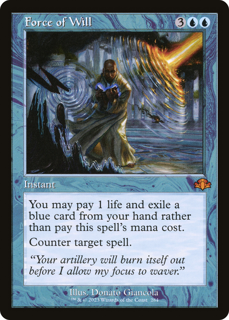Force of Will (DMR-284) - Dominaria Remastered - Premium MTG Single from Wizards of the Coast - Just $13.56! Shop now at Game Crave Tournament Store