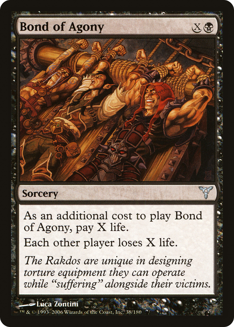 Bond of Agony (DIS-038) - Dissension - Premium MTG Single from Wizards of the Coast - Just $1.06! Shop now at Game Crave Tournament Store