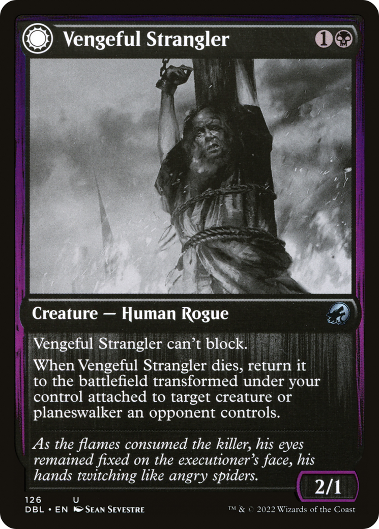 Vengeful Strangler // Strangling Grasp (DBL-126) - Innistrad: Double Feature: (Double Faced Transform) - Premium MTG Single from Wizards of the Coast - Just $0.25! Shop now at Game Crave Tournament Store