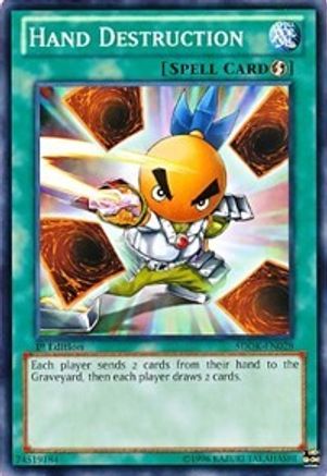 Hand Destruction (DP07-EN018) - Duelist Pack 7: Jesse Anderson Unlimited - Premium Yugioh Single from Konami - Just $0.80! Shop now at Game Crave Tournament Store