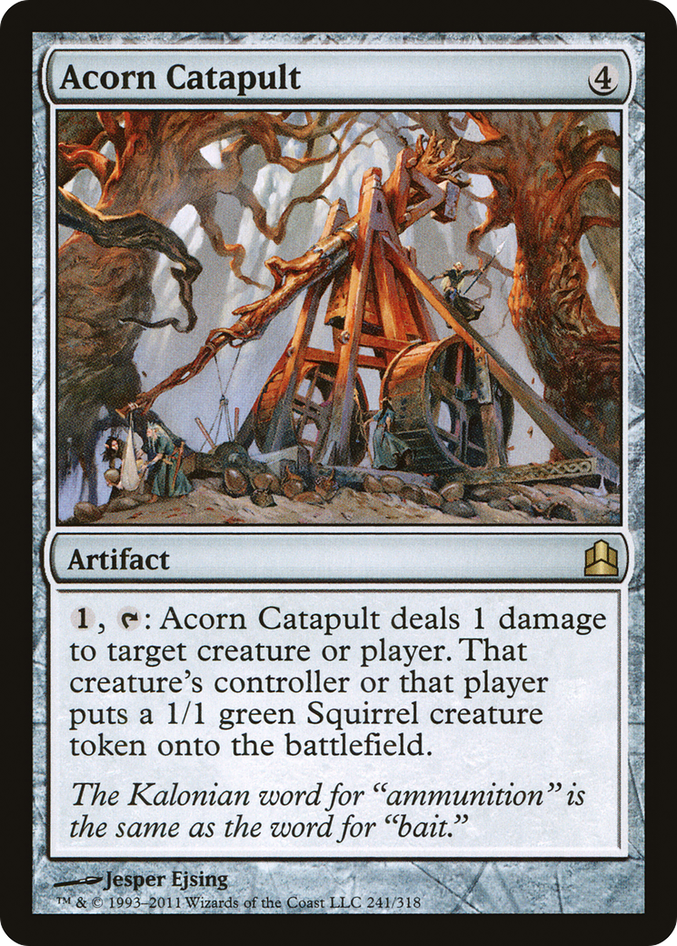 Acorn Catapult (CMD-241) - Commander 2011 - Premium MTG Single from Wizards of the Coast - Just $1.47! Shop now at Game Crave Tournament Store
