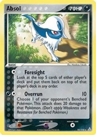 Absol 18/110 - Holon Phantoms Reverse Holofoil - Premium Pokemon Single from Nintendo - Just $11.64! Shop now at Game Crave Tournament Store