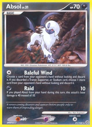 Absol 21/132 - Secret Wonders - Premium Pokemon Single from Nintendo - Just $1.26! Shop now at Game Crave Tournament Store