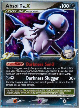 Absol G LV.X 141/147 - Supreme Victors Holofoil - Premium Pokemon Single from Nintendo - Just $23.82! Shop now at Game Crave Tournament Store