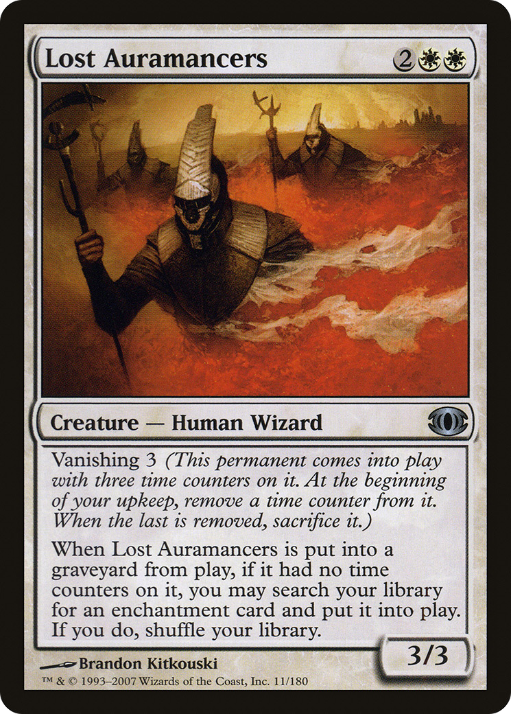 Lost Auramancers (FUT-011) - Future Sight - Premium MTG Single from Wizards of the Coast - Just $0.08! Shop now at Game Crave Tournament Store