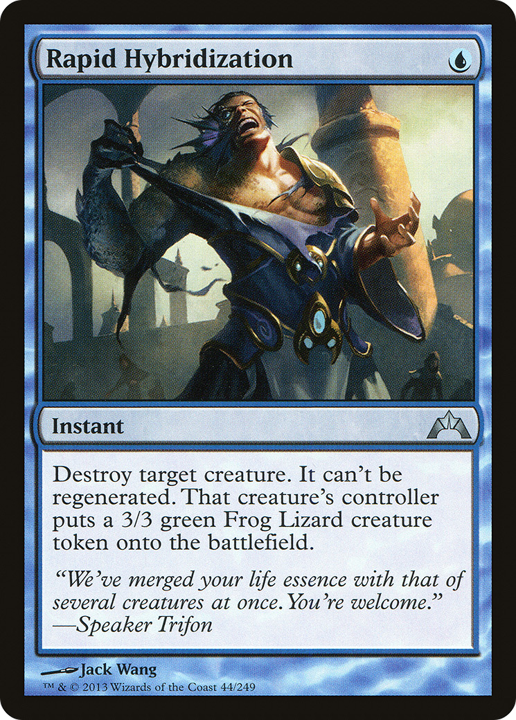 Rapid Hybridization (GTC-044) - Gatecrash Foil - Premium MTG Single from Wizards of the Coast - Just $2.42! Shop now at Game Crave Tournament Store