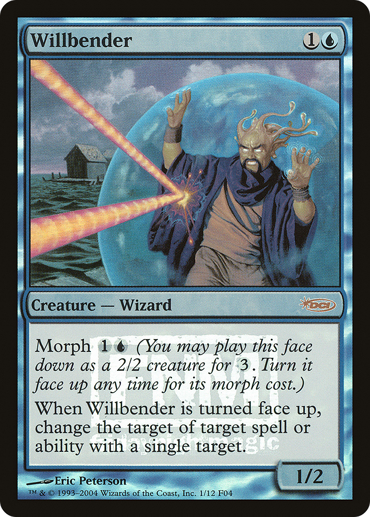 Willbender (F04-001) - Friday Night Magic 2004 Foil - Premium MTG Single from Wizards of the Coast - Just $1.76! Shop now at Game Crave Tournament Store