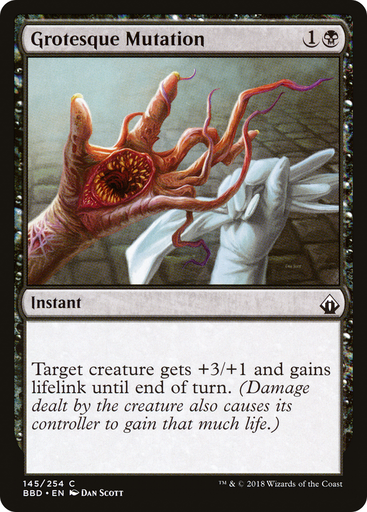 Grotesque Mutation (BBD-145) - Battlebond - Premium MTG Single from Wizards of the Coast - Just $0.25! Shop now at Game Crave Tournament Store