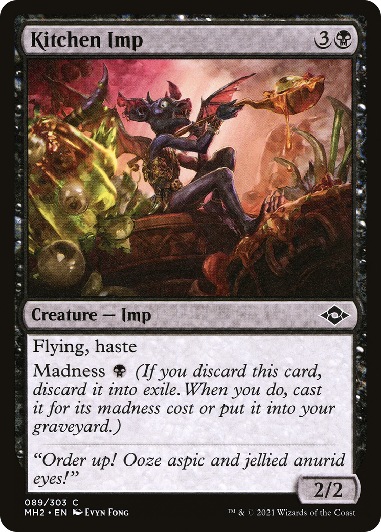Kitchen Imp (MH2-089) - Modern Horizons 2 - Premium MTG Single from Wizards of the Coast - Just $0.25! Shop now at Game Crave Tournament Store