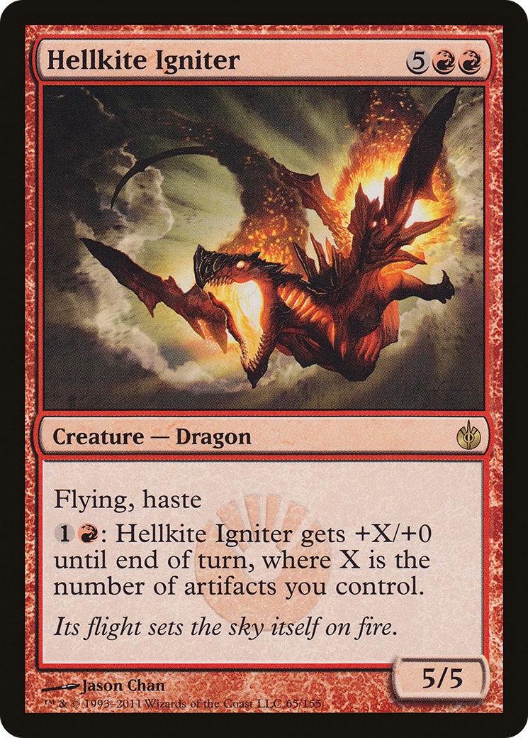 Hellkite Igniter (MBS-065) - Mirrodin Besieged - Premium MTG Single from Wizards of the Coast - Just $0.26! Shop now at Game Crave Tournament Store