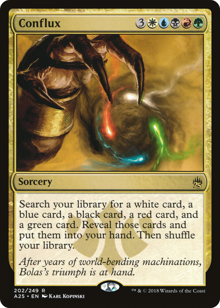 Conflux (A25-202) - Masters 25 Foil - Premium MTG Single from Wizards of the Coast - Just $2.03! Shop now at Game Crave Tournament Store