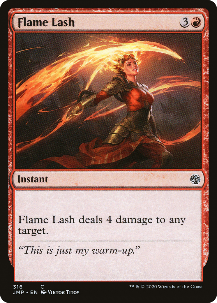 Flame Lash (JMP-316) - Jumpstart - Premium MTG Single from Wizards of the Coast - Just $0.08! Shop now at Game Crave Tournament Store