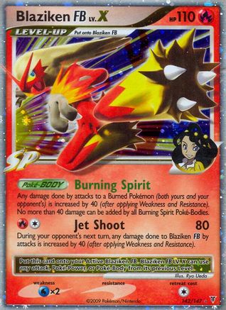 Blaziken FB LV.X 142/147 - Supreme Victors Holofoil - Premium Pokemon Single from Nintendo - Just $7.54! Shop now at Game Crave Tournament Store