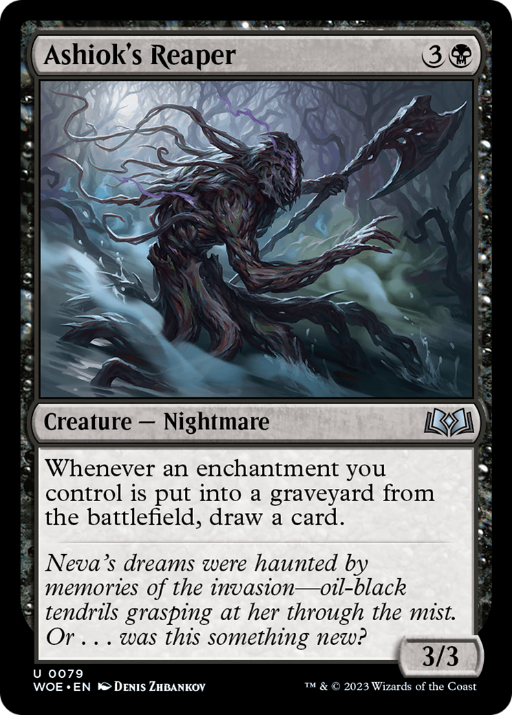 Ashiok's Reaper (WOE-079) - Wilds of Eldraine - Premium MTG Single from Wizards of the Coast - Just $0.08! Shop now at Game Crave Tournament Store