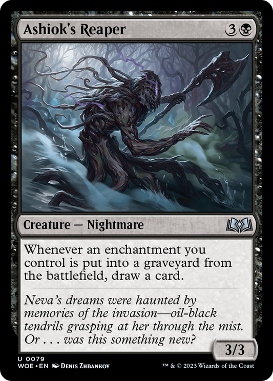 Ashiok's Reaper (WOE-079) - Wilds of Eldraine - Premium MTG Single from Wizards of the Coast - Just $0.08! Shop now at Game Crave Tournament Store