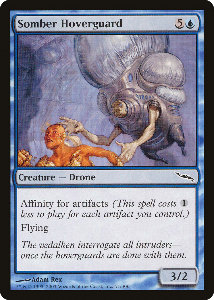 Somber Hoverguard (MRD-051) - Mirrodin - Premium MTG Single from Wizards of the Coast - Just $0.25! Shop now at Game Crave Tournament Store