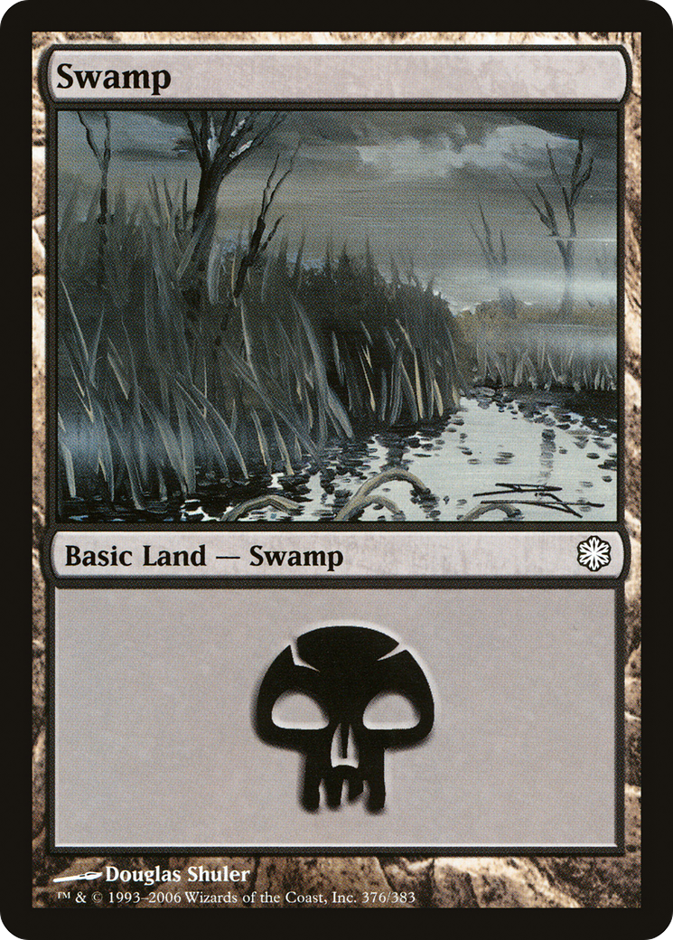 Swamp (CST-376) - Coldsnap Theme Decks - Premium MTG Single from Wizards of the Coast - Just $0.25! Shop now at Game Crave Tournament Store