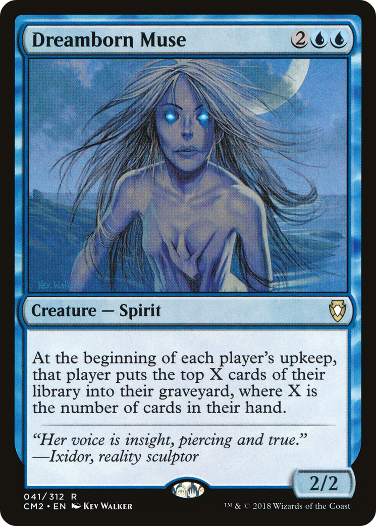 Dreamborn Muse (CM2-041) - Commander Anthology Volume II - Premium MTG Single from Wizards of the Coast - Just $3.16! Shop now at Game Crave Tournament Store