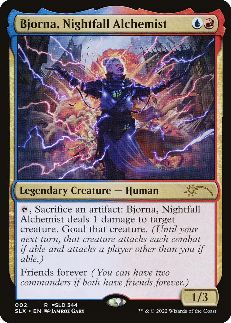 Bjorna, Nightfall Alchemist (SLX-002) - Universes Within - Premium MTG Single from Wizards of the Coast - Just $0.18! Shop now at Game Crave Tournament Store