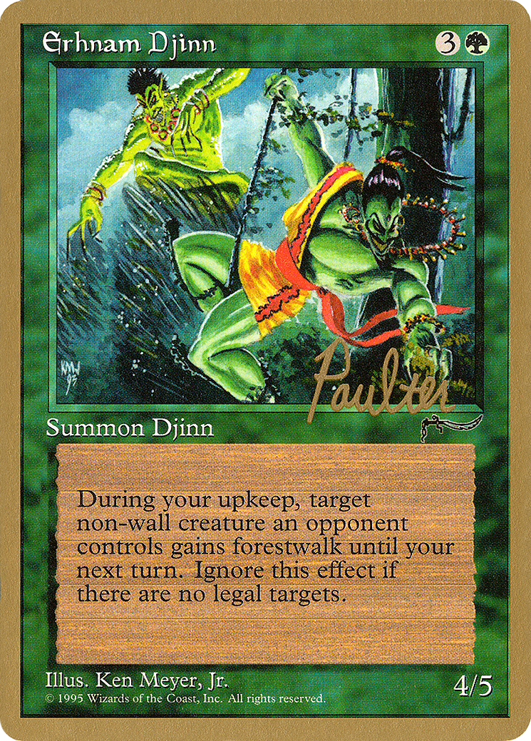 Erhnam Djinn (PTC-PP64) - Pro Tour Collector Set - Premium MTG Single from Wizards of the Coast - Just $0.63! Shop now at Game Crave Tournament Store