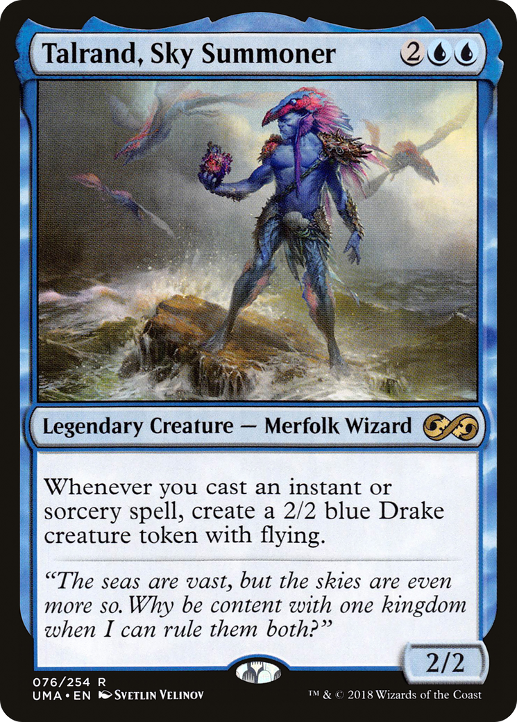 Talrand, Sky Summoner (UMA-076) - Ultimate Masters Foil - Premium MTG Single from Wizards of the Coast - Just $1.41! Shop now at Game Crave Tournament Store