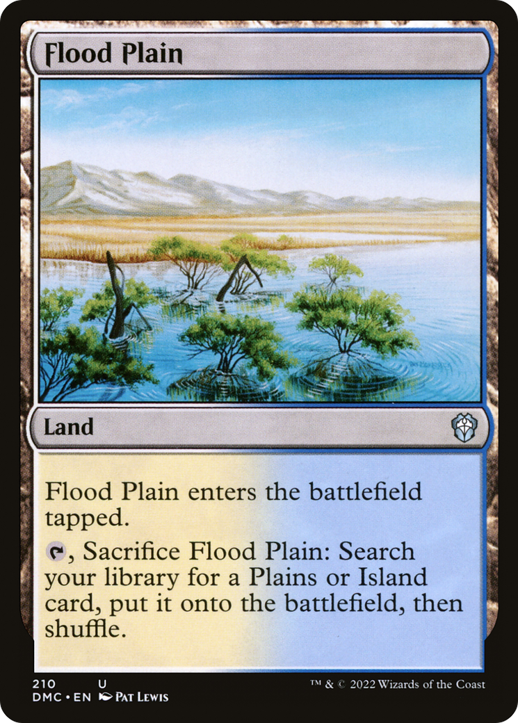 Flood Plain (DMC-210) - Dominaria United Commander - Premium MTG Single from Wizards of the Coast - Just $0.08! Shop now at Game Crave Tournament Store