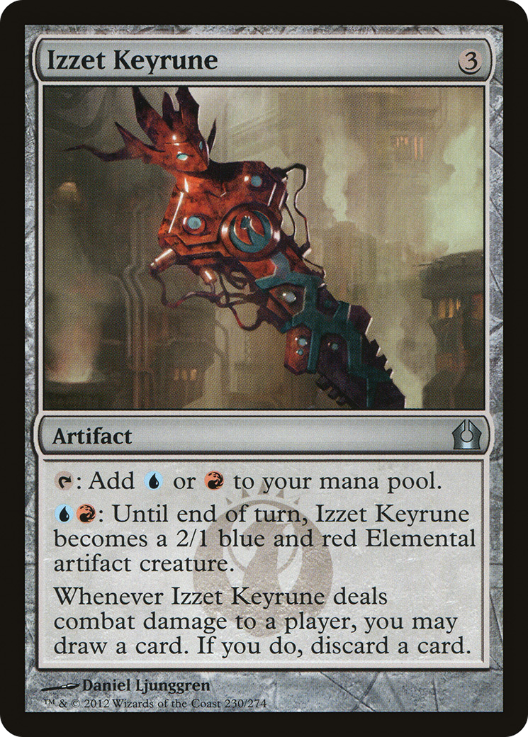 Izzet Keyrune (RTR-230) - Return to Ravnica - Premium MTG Single from Wizards of the Coast - Just $0.08! Shop now at Game Crave Tournament Store