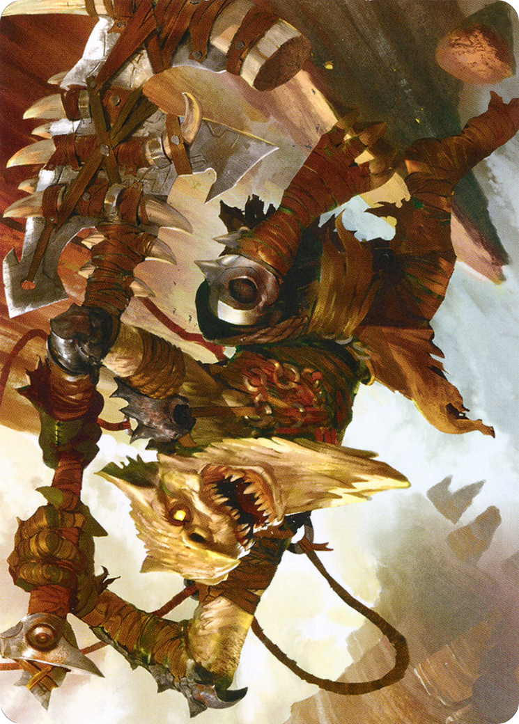 Teeterpeak Ambusher // Teeterpeak Ambusher (AZNR-067) - Zendikar Rising Art Series (Borderless) - Premium MTG Single from Wizards of the Coast - Just $0! Shop now at Game Crave Tournament Store