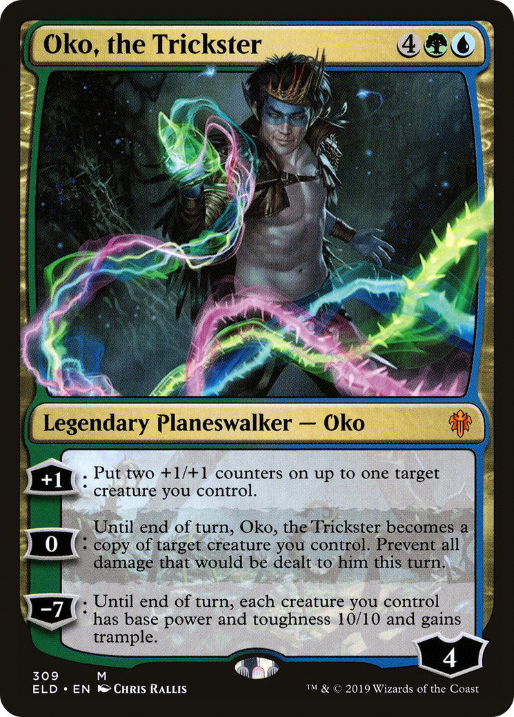 Oko, the Trickster (ELD-309) - Throne of Eldraine Foil - Premium MTG Single from Wizards of the Coast - Just $0.08! Shop now at Game Crave Tournament Store