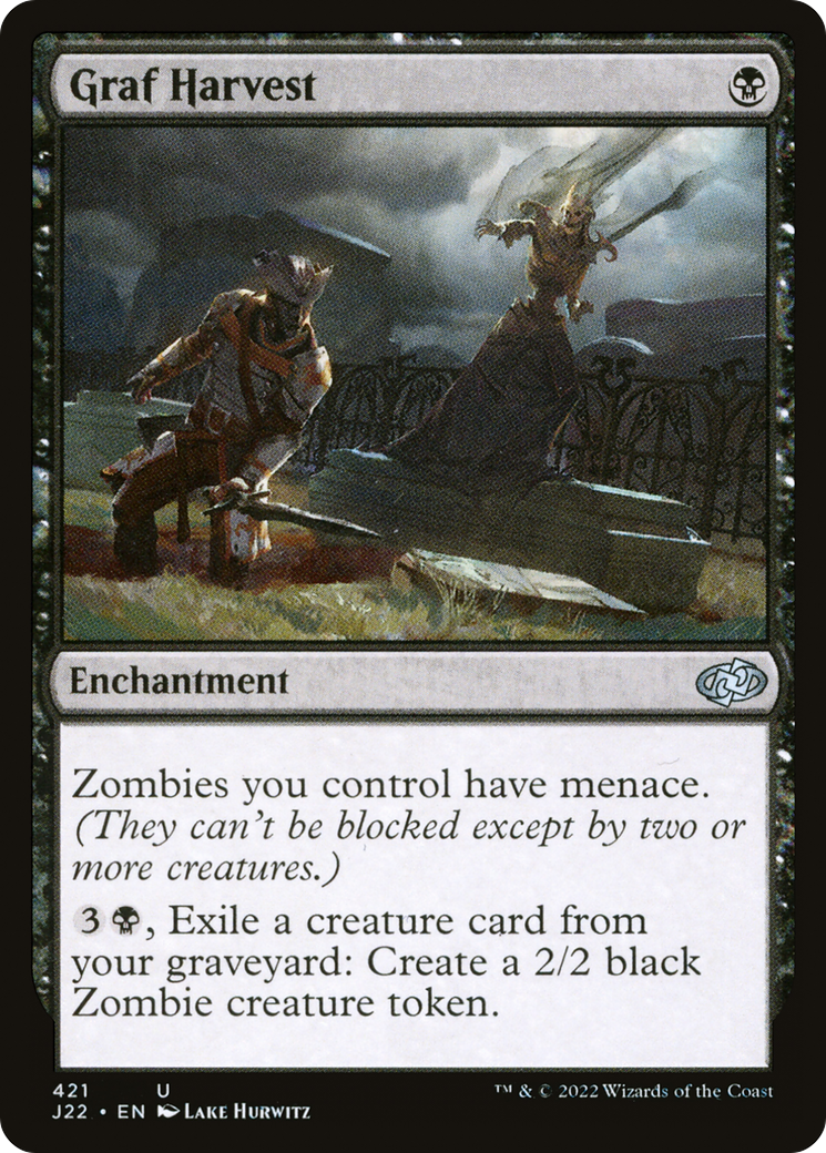 Graf Harvest (J22-421) - Jumpstart 2022 - Premium MTG Single from Wizards of the Coast - Just $0.25! Shop now at Game Crave Tournament Store