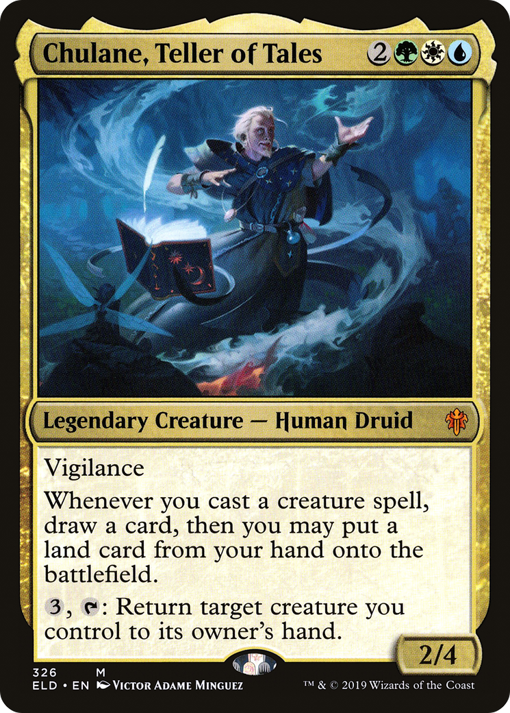 Chulane, Teller of Tales (ELD-326) - Throne of Eldraine - Premium MTG Single from Wizards of the Coast - Just $0.55! Shop now at Game Crave Tournament Store