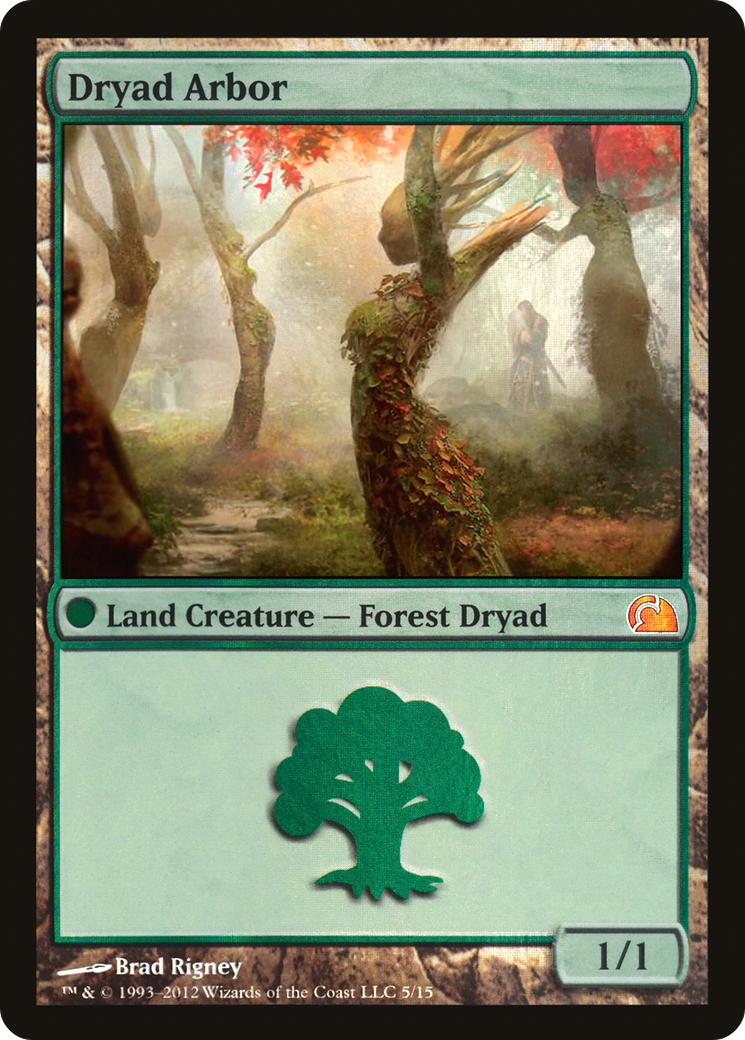 Dryad Arbor (V12-005) - From the Vault: Realms Foil - Premium MTG Single from Wizards of the Coast - Just $6.39! Shop now at Game Crave Tournament Store