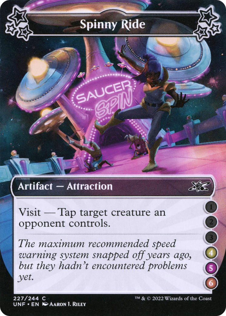 Spinny Ride (UNF-227F) - Unfinity - Premium MTG Single from Wizards of the Coast - Just $0.08! Shop now at Game Crave Tournament Store