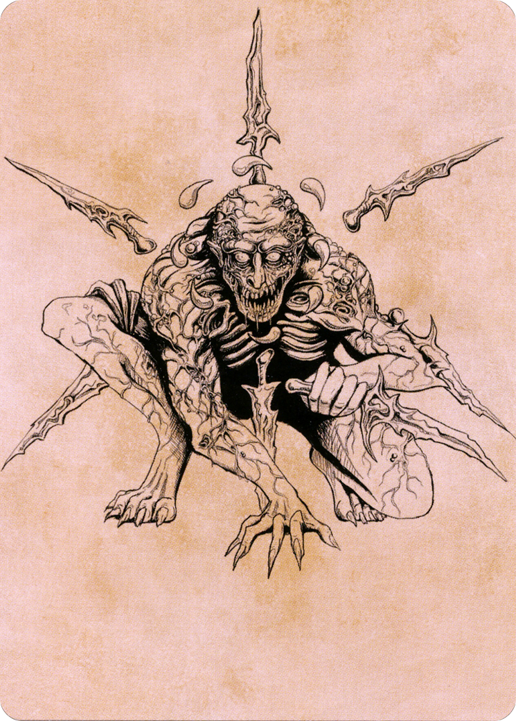 Bhaal, Lord of Murder // Bhaal, Lord of Murder (ACLB-063) - Battle for Baldur's Gate Art Series (Borderless) Foil - Premium MTG Single from Wizards of the Coast - Just $0! Shop now at Game Crave Tournament Store