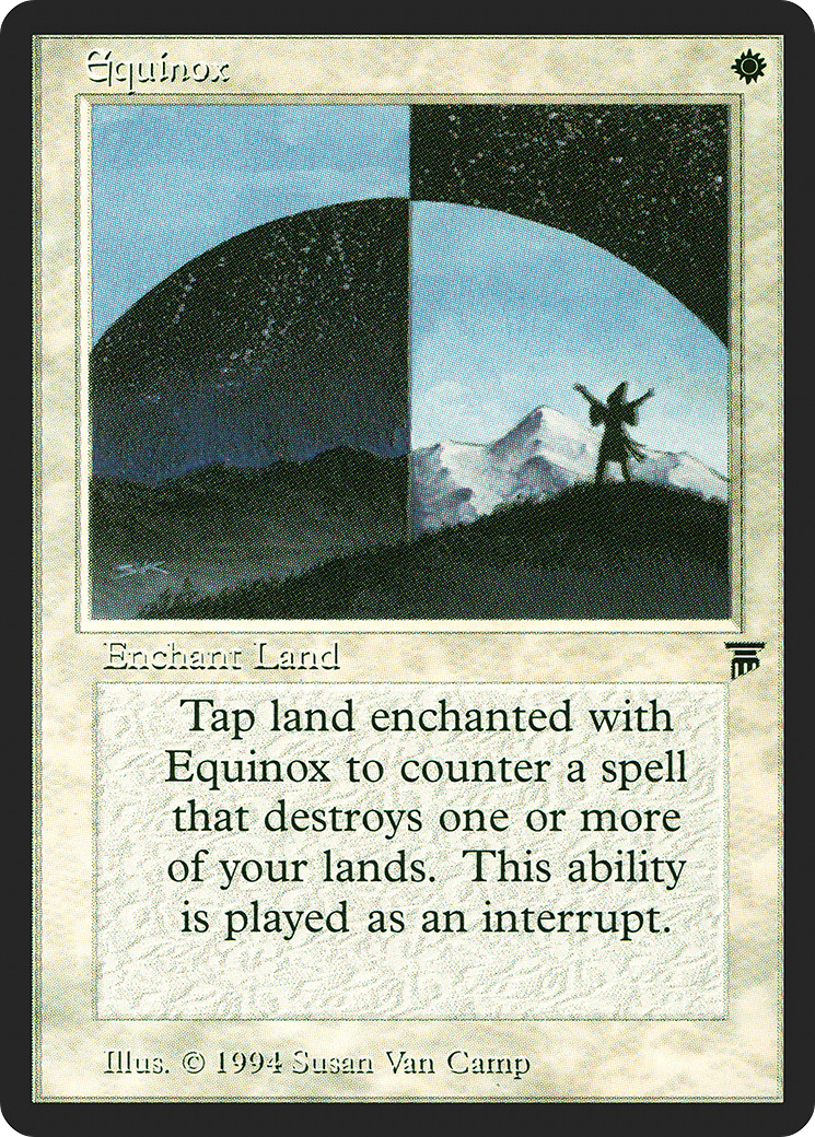 Equinox (LEG-013) - Legends - Premium MTG Single from Wizards of the Coast - Just $1.15! Shop now at Game Crave Tournament Store