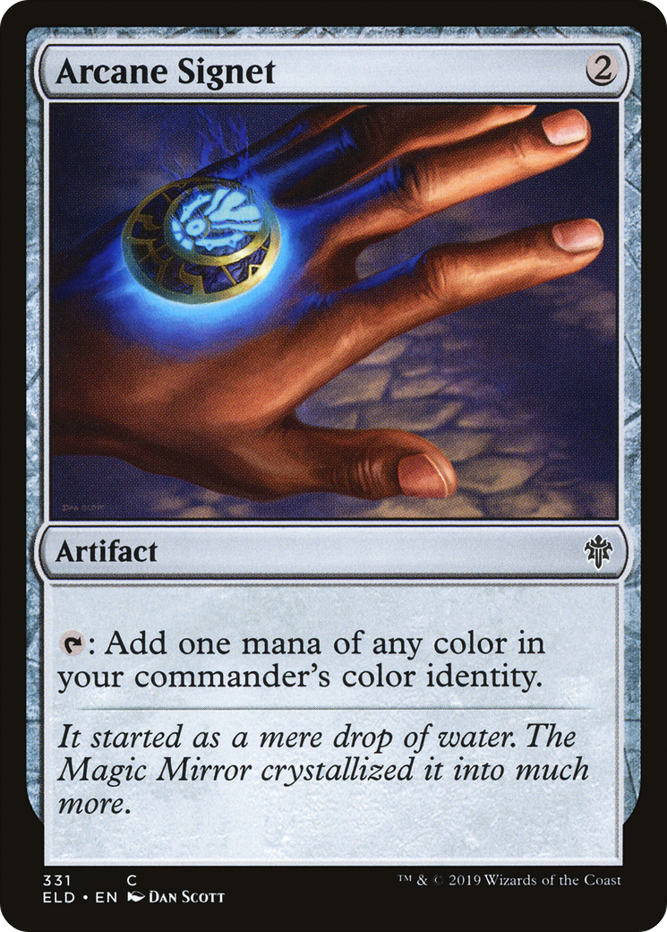 Arcane Signet (ELD-331) - Throne of Eldraine - Premium MTG Single from Wizards of the Coast - Just $0.33! Shop now at Game Crave Tournament Store