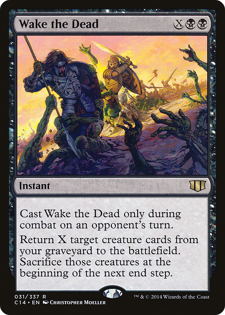 Wake the Dead (C14-031) - Commander 2014 - Premium MTG Single from Wizards of the Coast - Just $0.61! Shop now at Game Crave Tournament Store