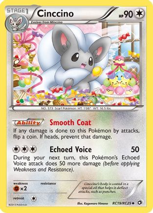 Cinccino RC19/113 - Legendary Treasures Holofoil - Premium Pokemon Single from Nintendo - Just $1.06! Shop now at Game Crave Tournament Store