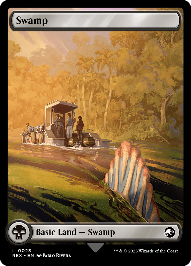 Swamp // Swamp (REX-023) - Jurassic World Collection - Premium MTG Single from Wizards of the Coast - Just $0.40! Shop now at Game Crave Tournament Store