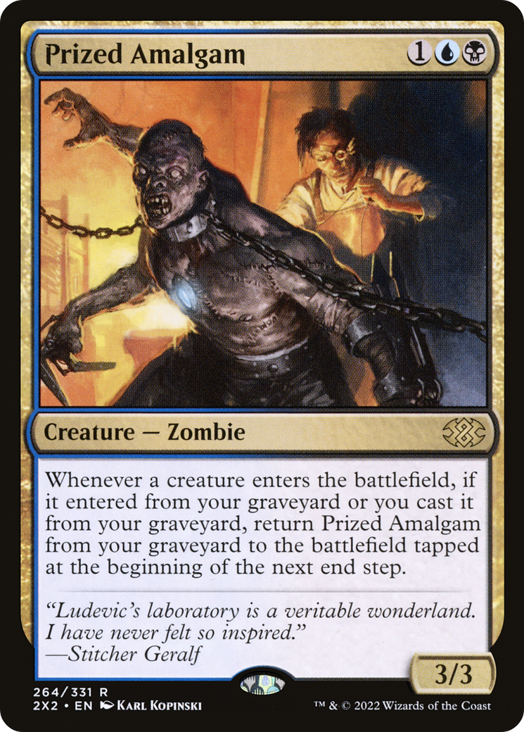 Prized Amalgam (2X2-264) - Double Masters 2022 - Premium MTG Single from Wizards of the Coast - Just $0.15! Shop now at Game Crave Tournament Store