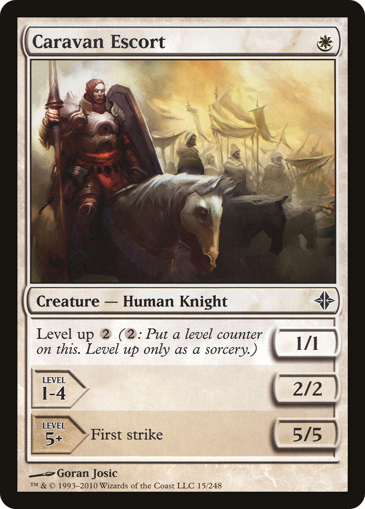 Caravan Escort (ROE-015) - Rise of the Eldrazi - Premium MTG Single from Wizards of the Coast - Just $0.08! Shop now at Game Crave Tournament Store