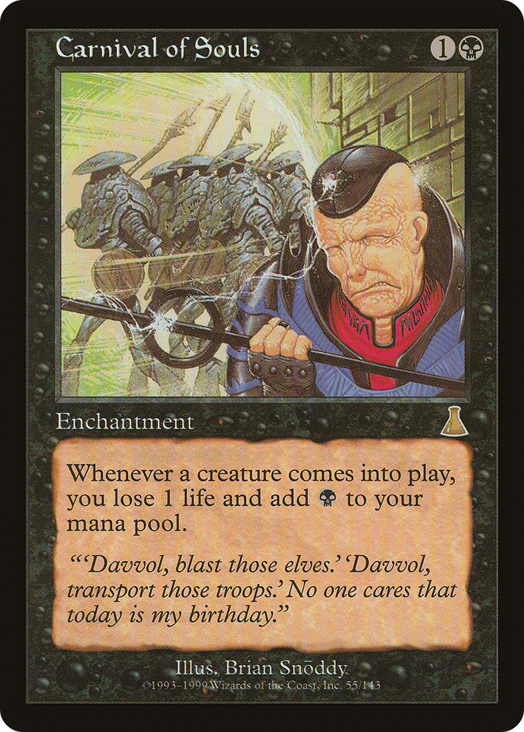Carnival of Souls (UDS-055) - Urza's Destiny - Premium MTG Single from Wizards of the Coast - Just $1.64! Shop now at Game Crave Tournament Store