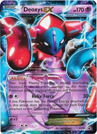 Deoxys-EX BW82/101 - BW Black Star Promos Holofoil - Premium Pokemon Single from Nintendo - Just $2.76! Shop now at Game Crave Tournament Store