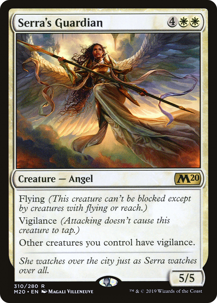 Serra's Guardian (M20-310) - Core Set 2020 - Premium MTG Single from Wizards of the Coast - Just $0.26! Shop now at Game Crave Tournament Store