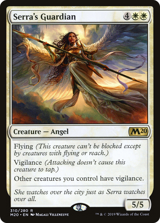 Serra's Guardian (M20-310) - Core Set 2020 - Premium MTG Single from Wizards of the Coast - Just $0.26! Shop now at Game Crave Tournament Store